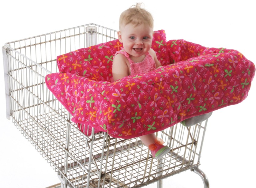 Baby Shopping Cart Cover/Trolley Cart Cover/Shopping Trolley Cover/Seat Cover/Cushion-FP