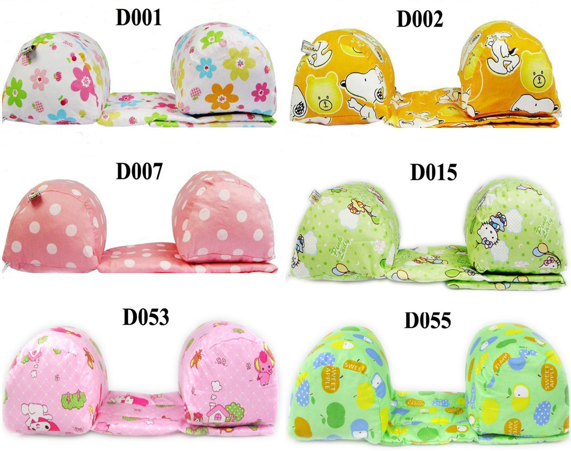 Baby Infant Newborn Anti-Roll Sleep Positioner/Prevent Flat Head Shape Pillow/Safe Support Cushion--9 Patterns Available
