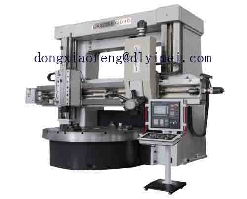 CNC double column vertical turning-milling center