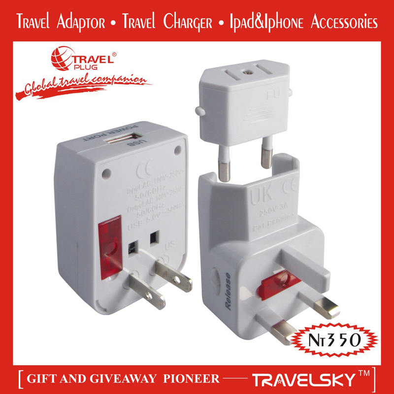 International universal adapter plug