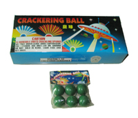 Crackling ball