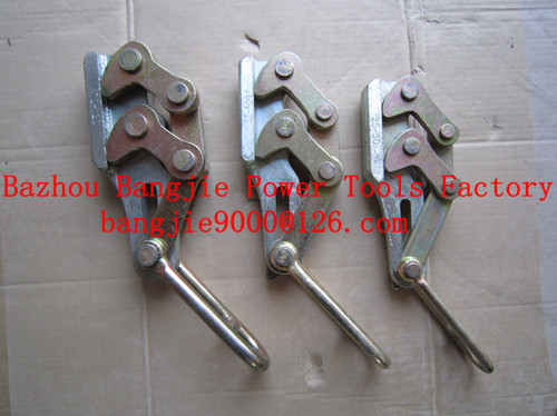 Steel cable wire grips