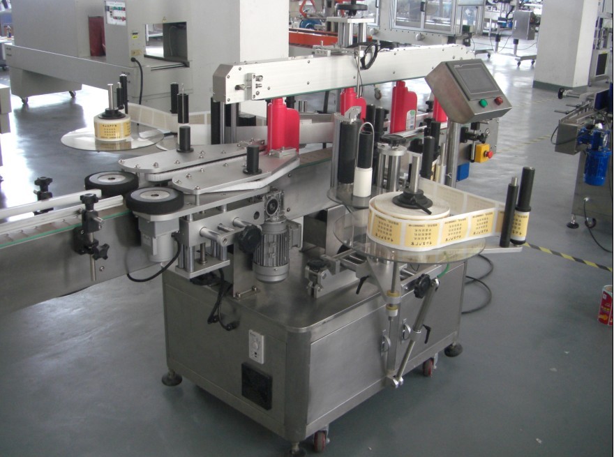 Automatic front&back labeling machine