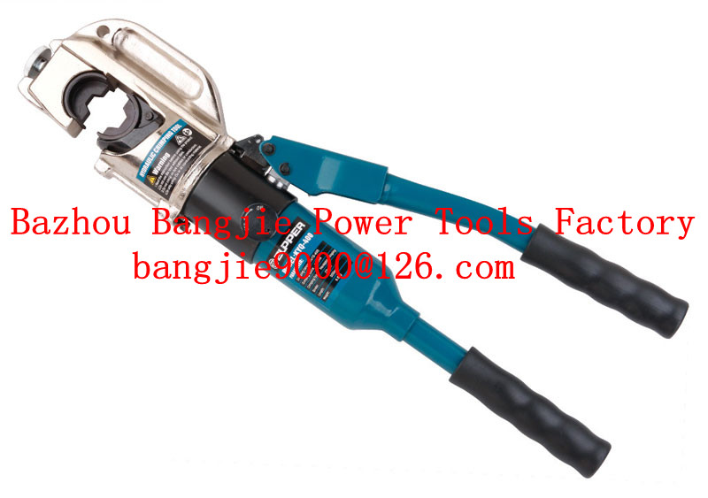 Hydraulic crimping tool Safety system inside