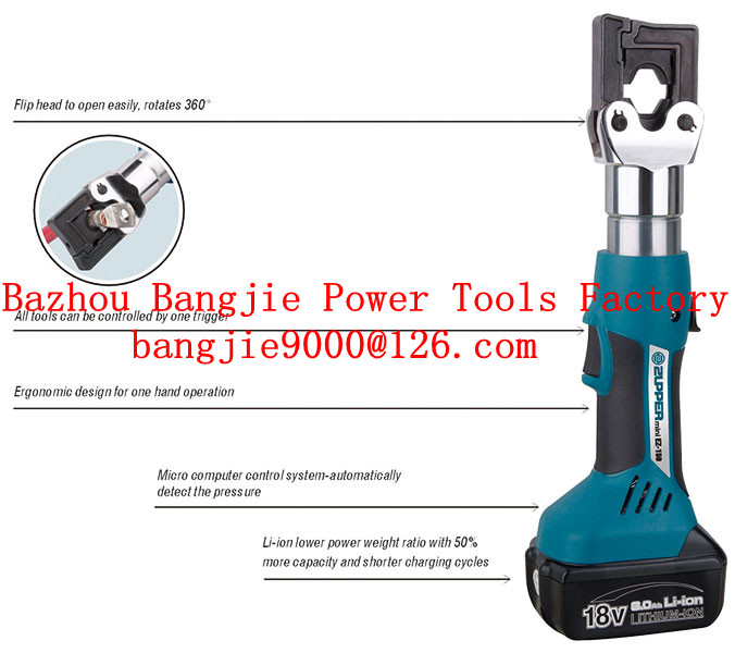 Battery Powered Crimping tool