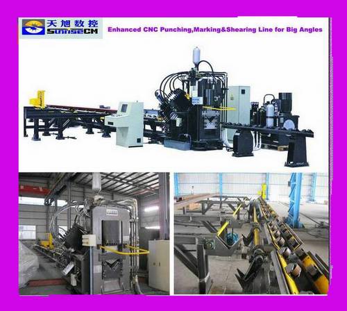 CNC Angle Line for Punching Shearing and Marking line