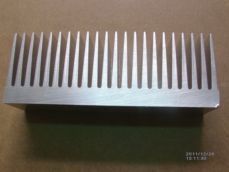 aluminium  heat sink extrusion profles with width from 10mm to 450mm 