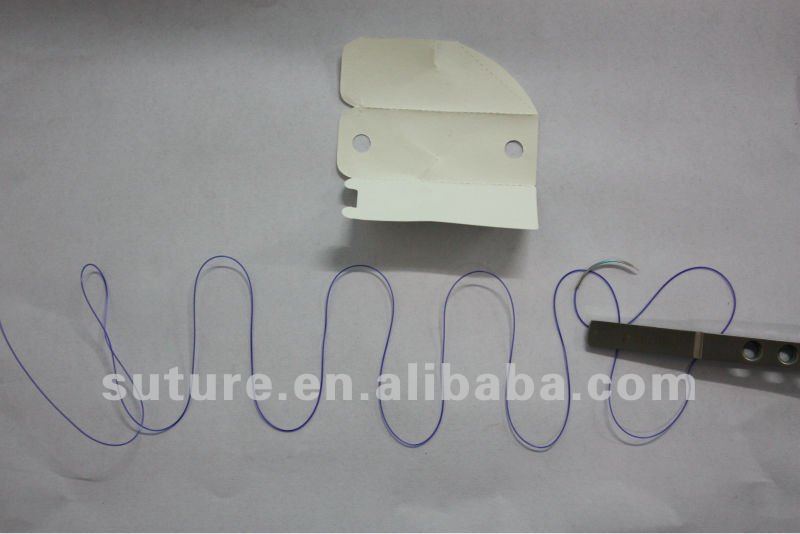 Poliglecaprone suture with needle PGCL suture 