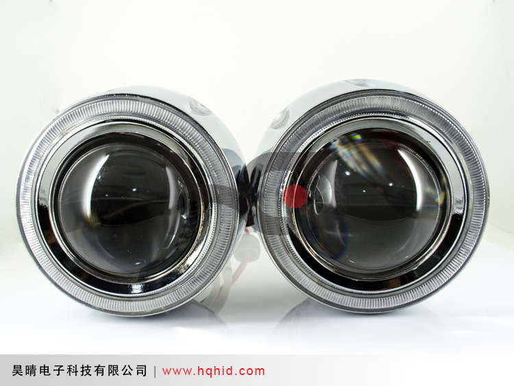 HID Bi-xenon projector lens light with Angel eyes