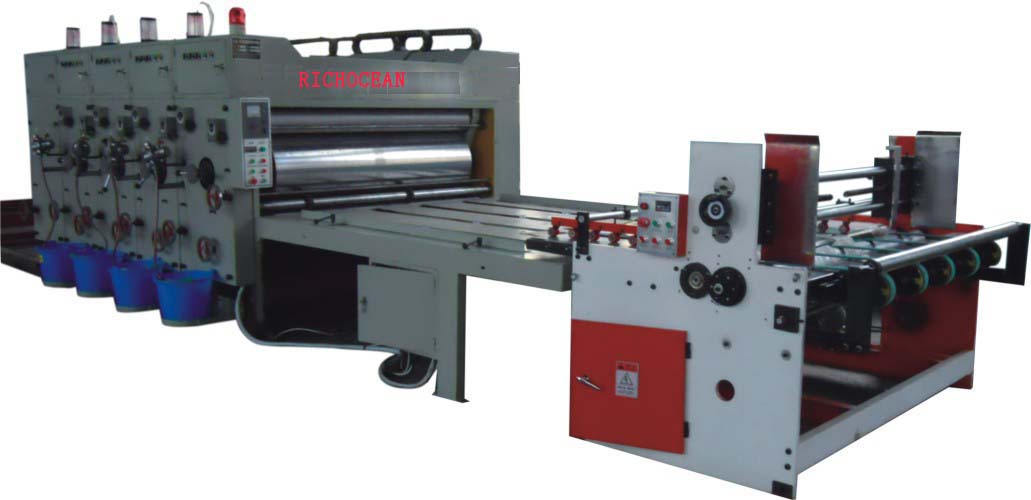 Water-based printing multifunctional carton forming machine