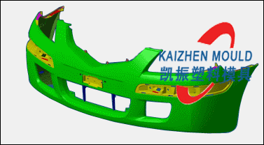 High precision 3D design car bumper mold manufacture