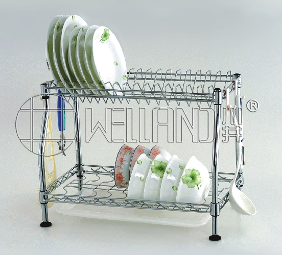 Patented Wire Kitchen Dish Drainer Rack 