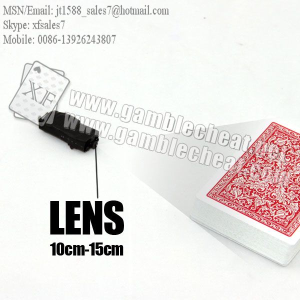 Cuff Lens/poker analyzer/poker cheat/contact lens/infrared lens/poker scanner/marked cards