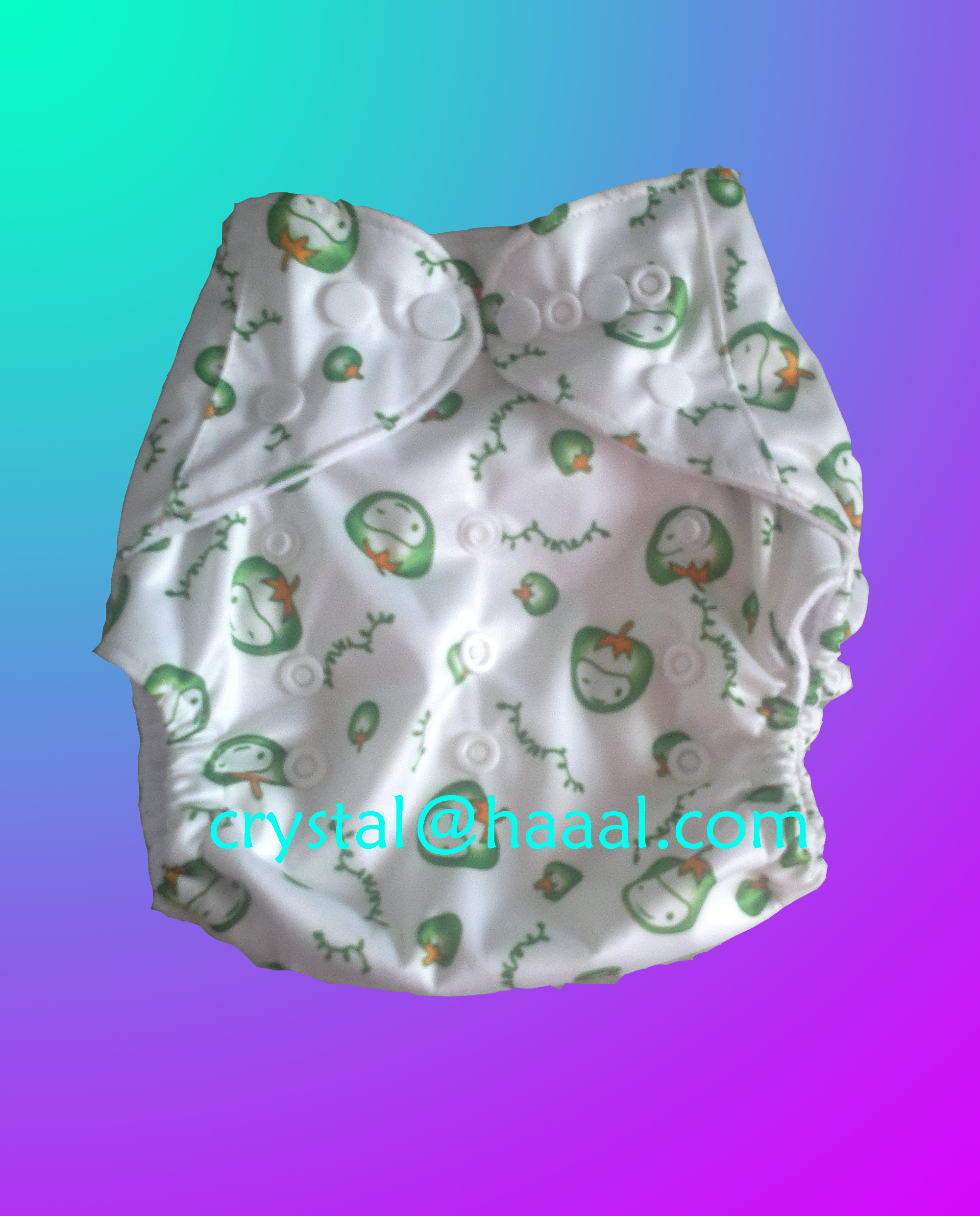 Reusable waterproof PUL baby diaper cover 