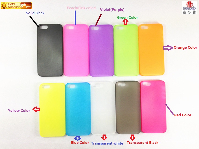 Ultrathin PP phone case for iphone4/4s/5