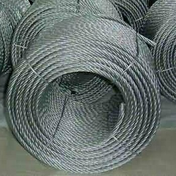 6X19S+FC STEEL WIRE ROPE FOR ELEVATORS