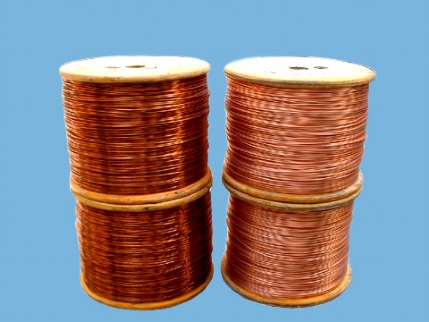 High-voltage submersible motor winding wire