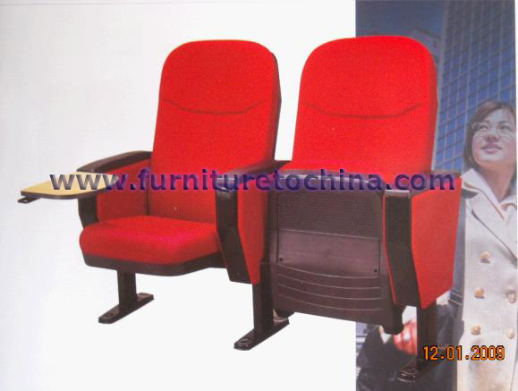 hall auditorium chair, cinema theatre seat, public church chair, foldable commercial furniture