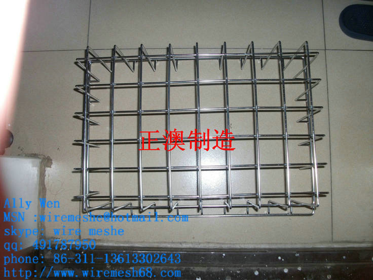 (argon arc welding )Stainless Steel 304 wire mesh Deep Fry Basket 