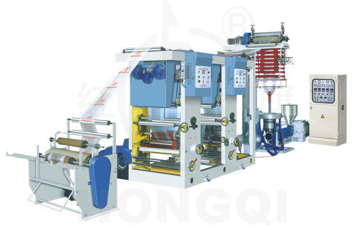 Пленки LDPE, HDPE дуя и печатная машина комплект