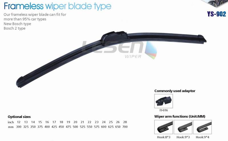 Bosch Type Flat Wiper Blade YS-902