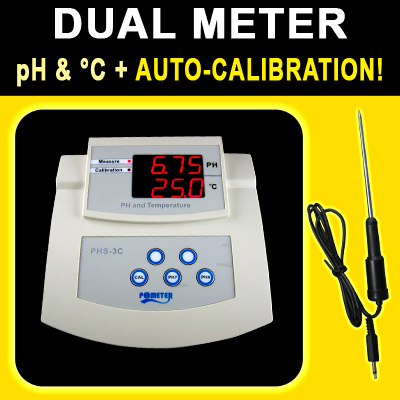 -PHS3C Bench ph/Temperature Meter