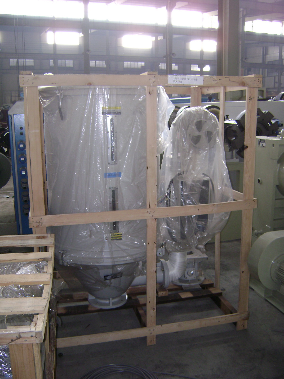 инспекция, проверка качества экструзионной линии по производству труб в Китае