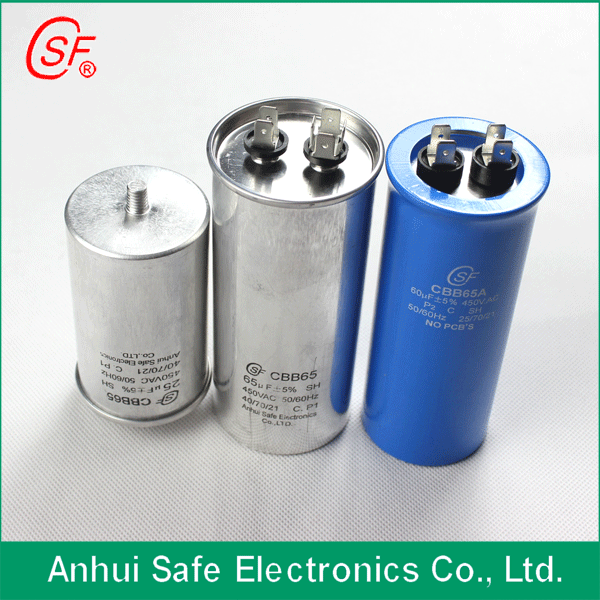 Aluminum Can Castor Oil SH Capacitor 