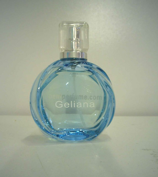 90ml blue glass bottles for perfume