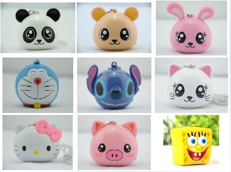 portable cartoon USB speaker