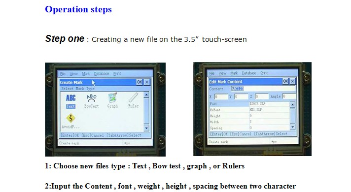 Металлические маркер