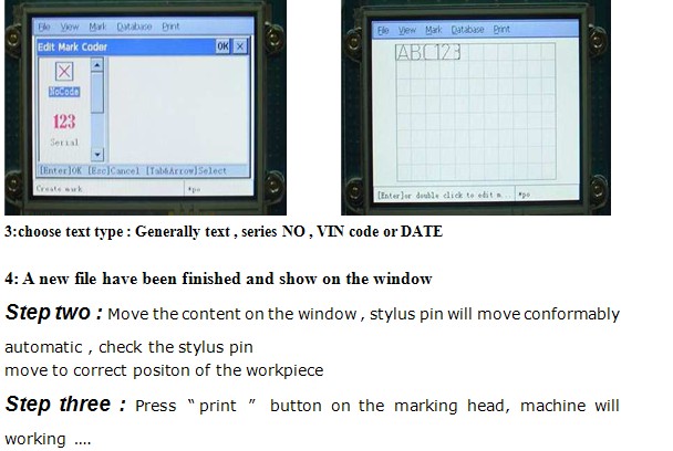 Металлические маркер