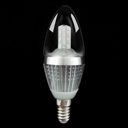 5w E14 Crystal Led Candle Bulb samsung chips dimmable