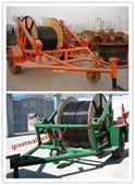 Cable Drum Trailer, Best quality cable trailer