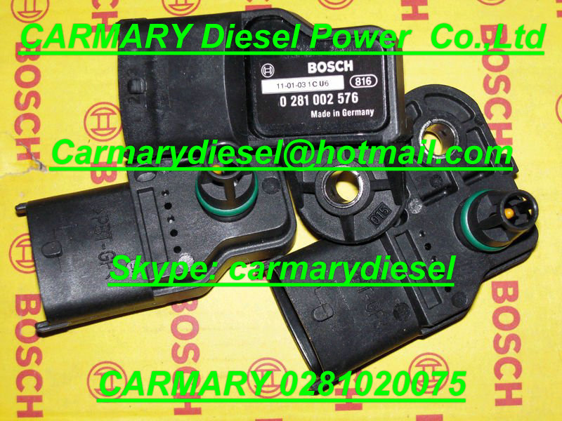 CARMARY Bosch Intake Manifold Pressure sensor 0281002576 For Weichai 