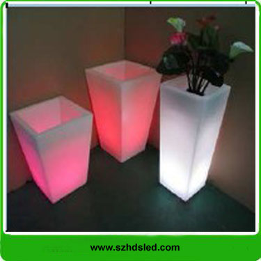 Sell Illuminated led flower pot with color changing