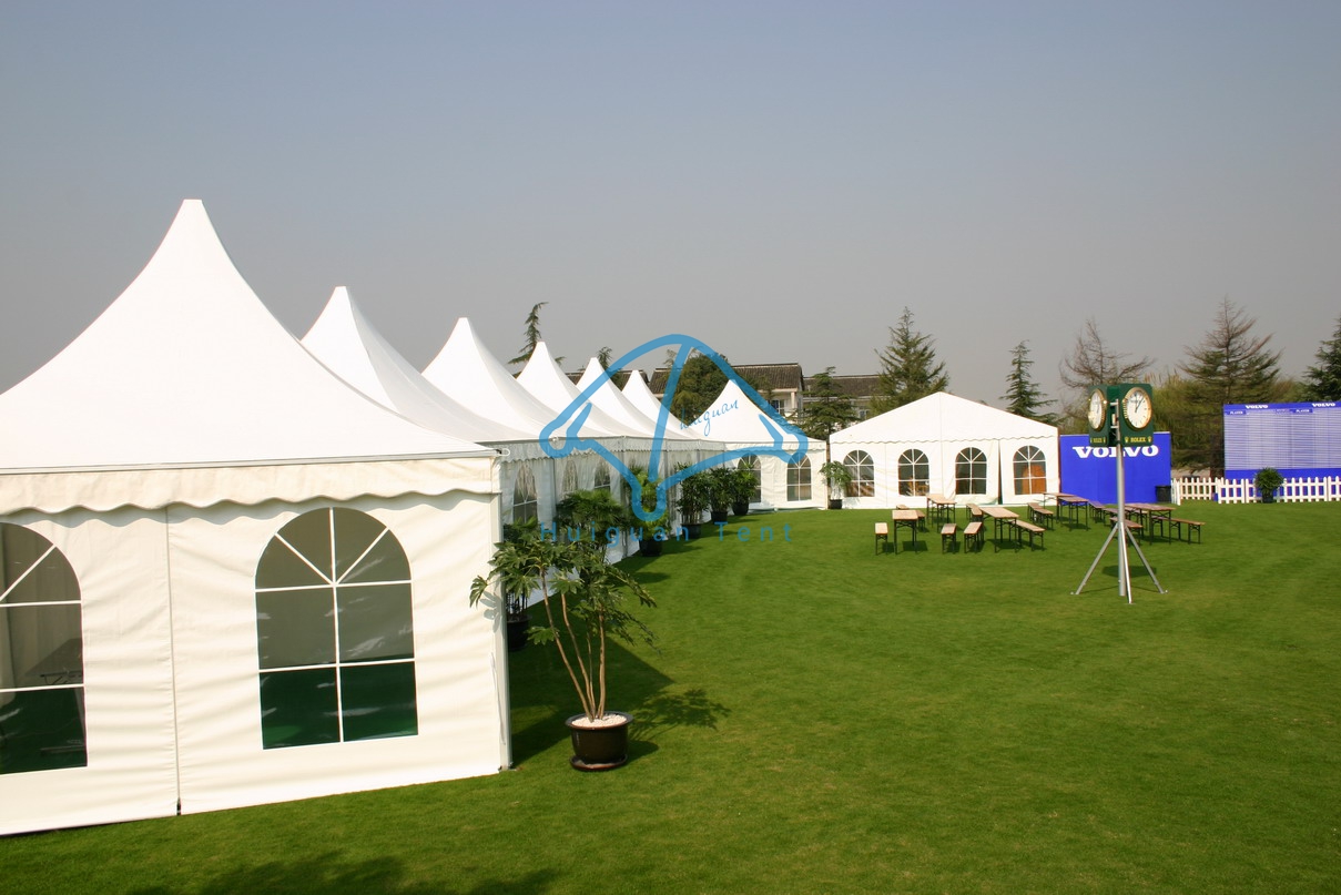 Выставка пагоды палатки
