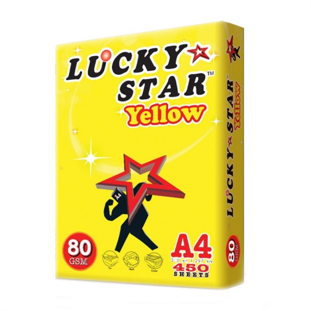 Lucky Star copy paper A4  80gsm/75gsm/70gsm