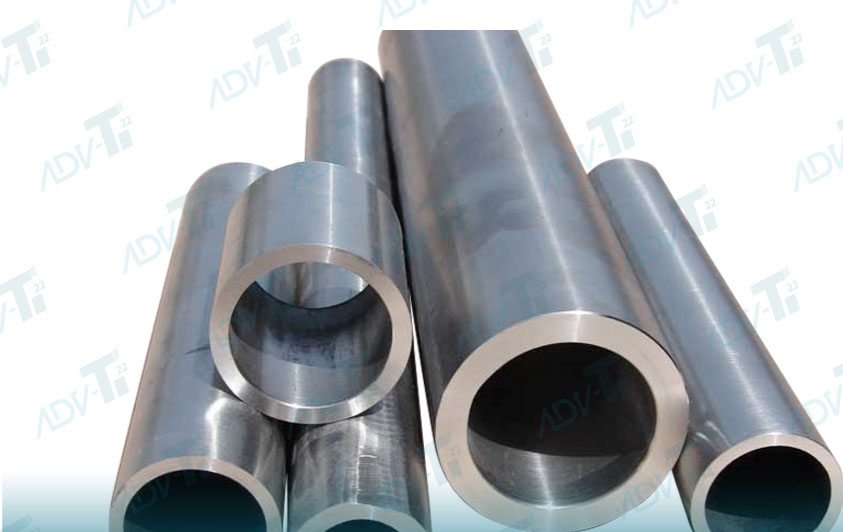 Titanium and titanium alloy seamless tube and pipe