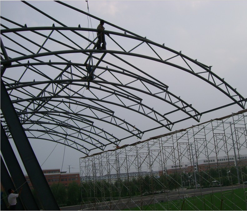 high-rise steel structure frame for stadium