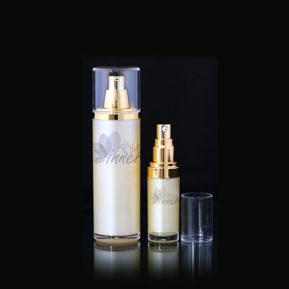 Acrylic airless pump bottle for skin care