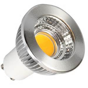 UL ETL 5.5W 650lm GU10 COB LED spotlight 80degree