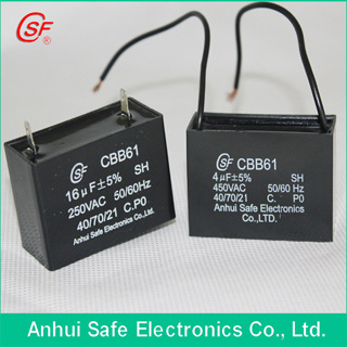 ac motor capacitor cbb65 with high performance