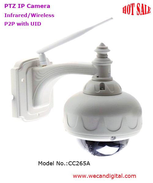 H.264 Mini P2P WiFi High Speed Dome IP Camera