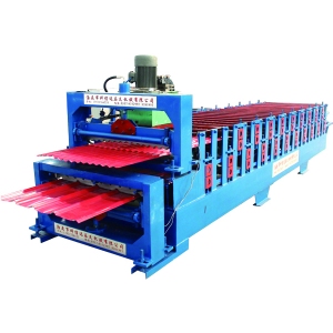Double layer roll forming machine 3