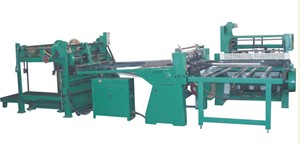 Metal sheet shearing machine