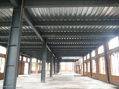 Steel deck structure building/warehouse/workshop