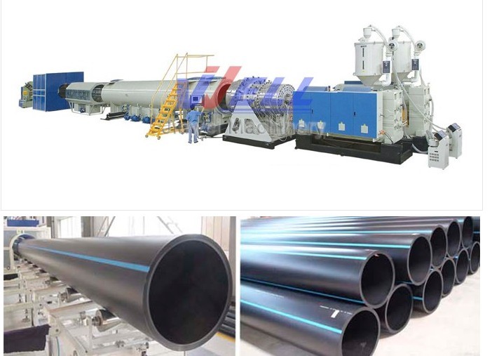Экструзионная линия для производства водо-газопроводных труб HDPE