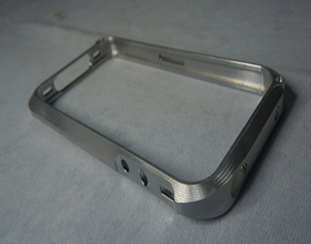 Мобильный телефон частей алюминия подвергая механической обработке(Китай ЧПУ)---