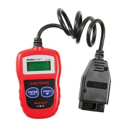 OBD Diagnostic Center Autel AutoLink AL301 OBDII & CAN Code Reader